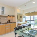 Penthouse Studio Condo Unit for sale at The Viceroy Executive Residences - Kitchen and Dining
